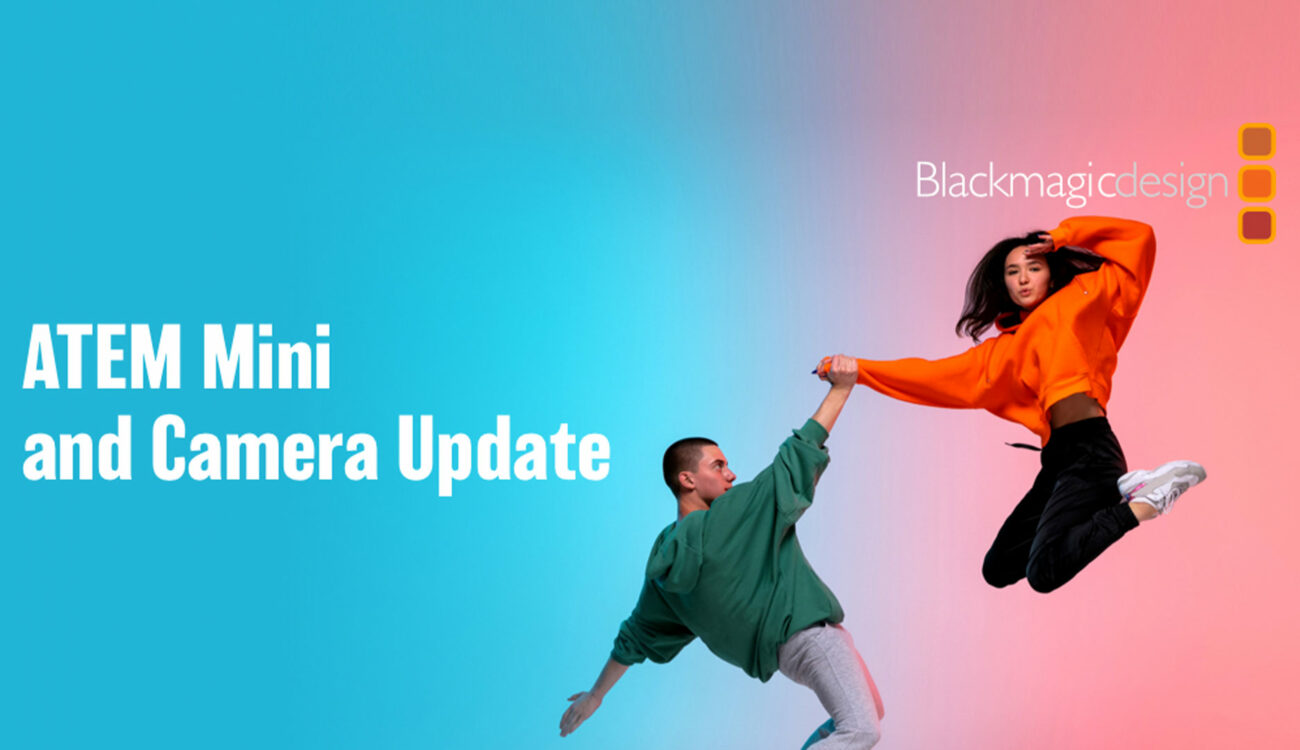 Blackmagic Design anunciará actualizaciones del ATEM Mini y de cámaras el miércoles