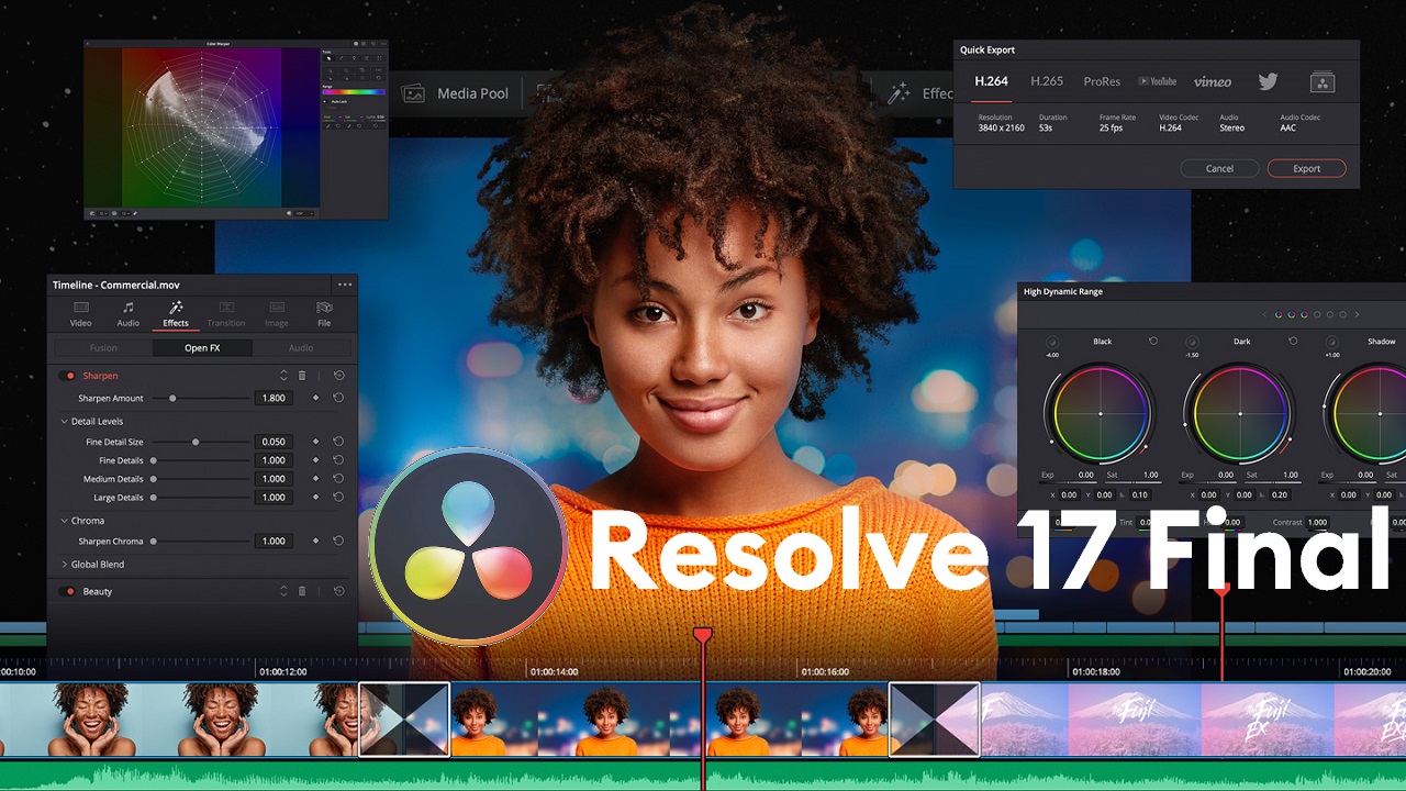 DaVinci Resolve 17のファイナルバージョンがリリース