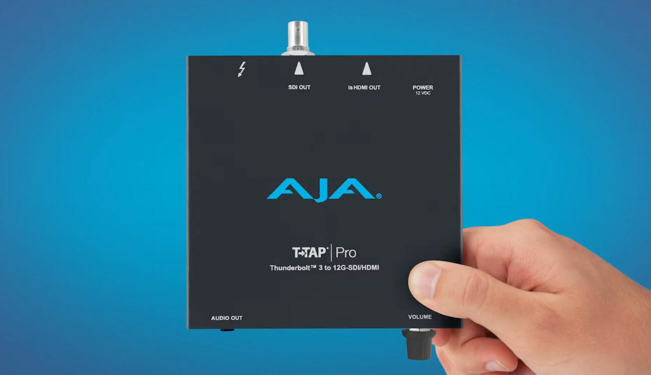AJAがT-TAP Pro Thunderbolt 3を発表 － 4K HDMI 2.0と12G-SDIを出力