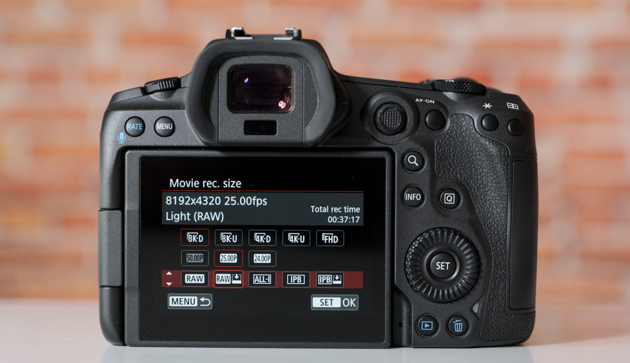 Canon EOS R5 Gets RAW Light and Canon Log 3 with the New Firmware Update