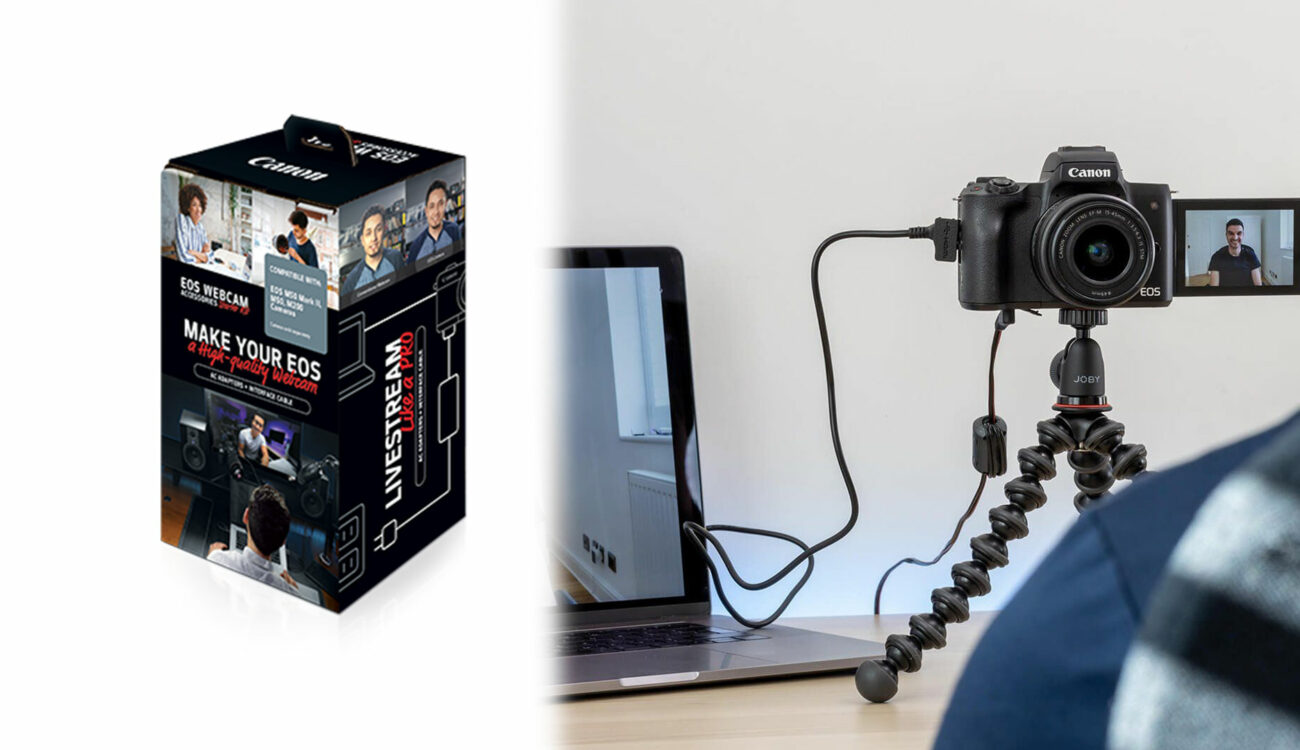 Canon EOS Webcam Accessories Starter Kits Released