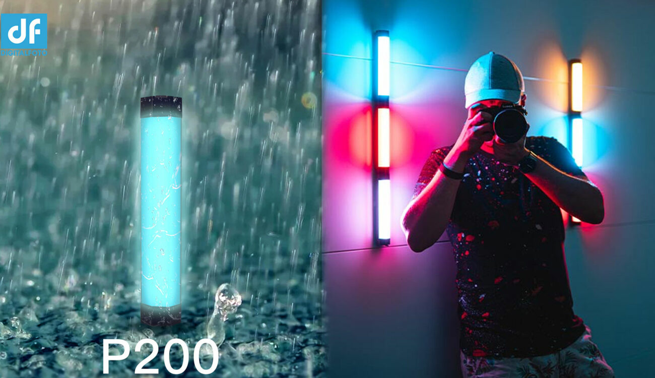 DigitalFoto P200 Rain-Proof RGB Tube LED Light Announced