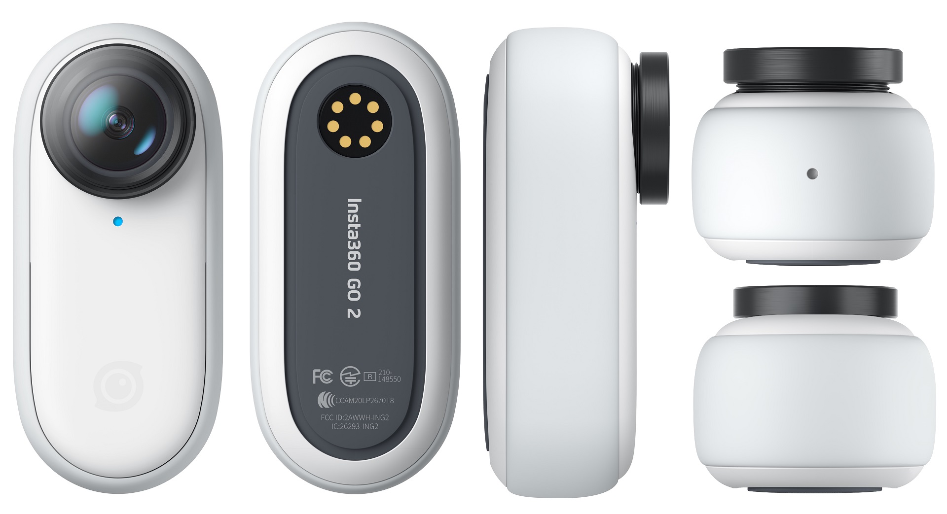 Insta360 GO 2 Announced – Tiny 27g Camera with FlowState and 