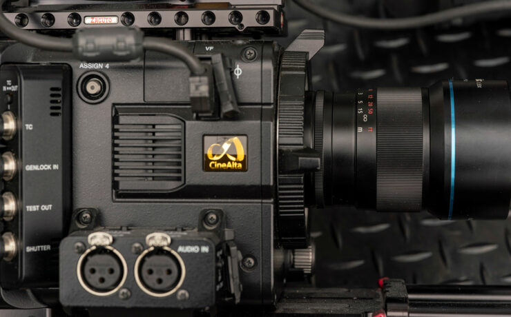 Sirui Anamorphic Lenses for Sony FZ Mount Converted by MTF Services