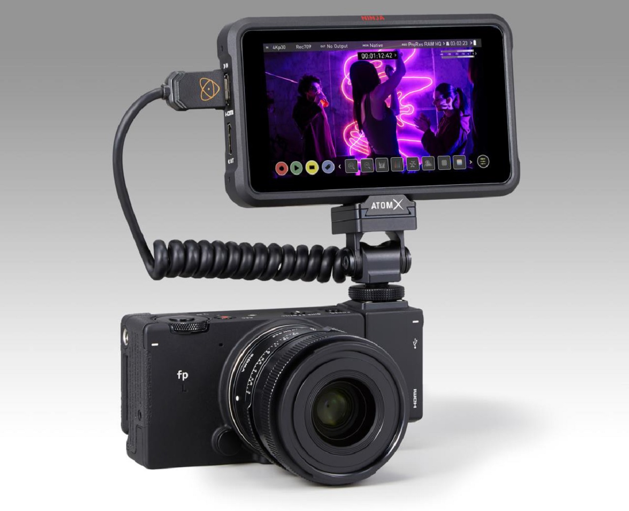 Atomos Ninja V Gets ProRes RAW Support for Panasonic BGH1, Sony Alpha 1,  FX3, and SIGMA fp L