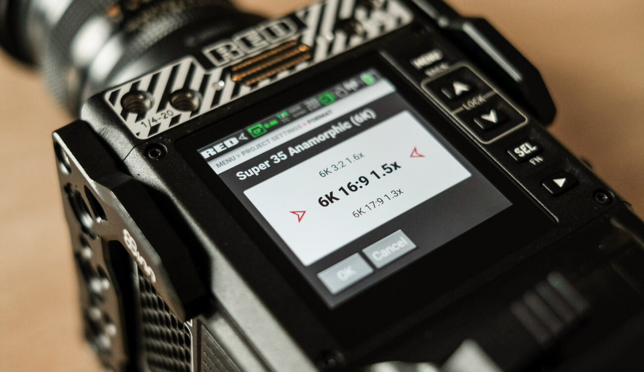 RED Komodo gets 6K Anamorphic R3D Support and More with V1.5.0 Beta Firmware Update