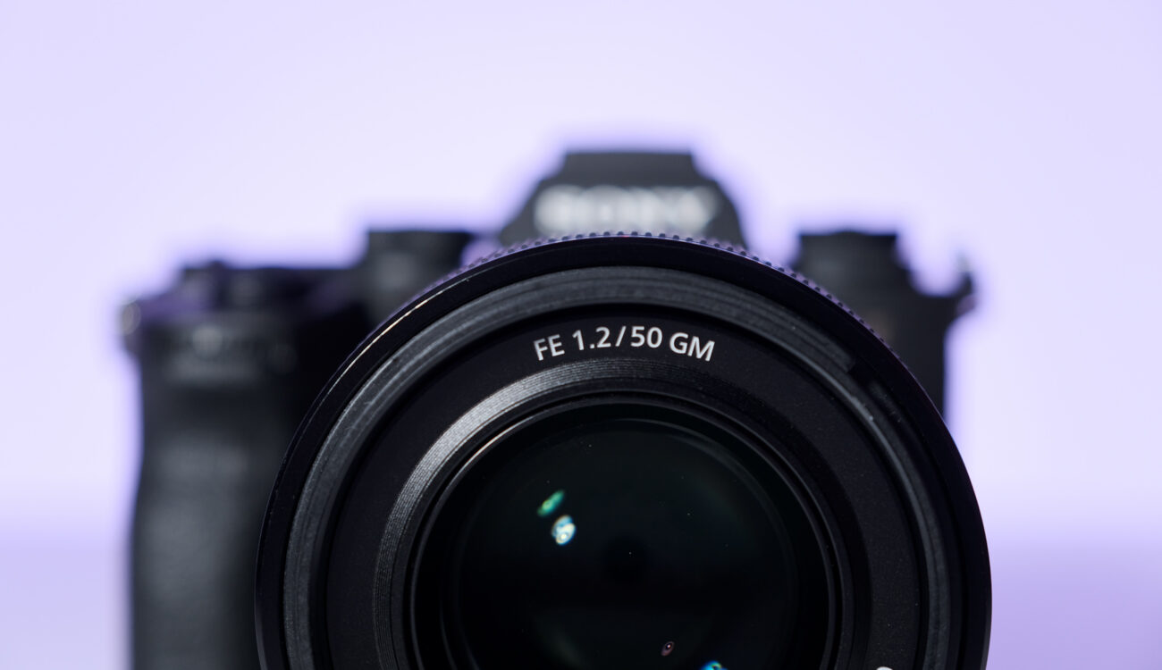 Anuncian el lente Sony FE 50mm F/1.2 GM