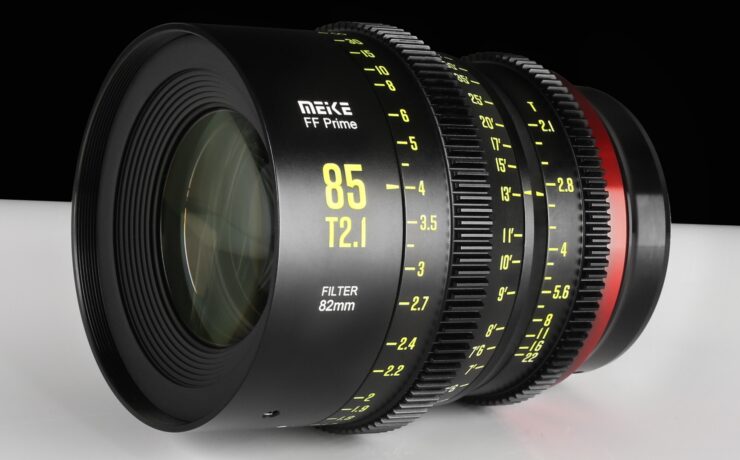 Meike 85mm T2.1 Full-Frame Cinema Prime Lens Announced
