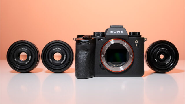 Sony A1 and 24,40 and 50mm prime lenses