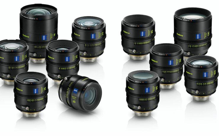ZEISS Supreme Prime Radiance 18/40/65/135mm T/1.5 Released