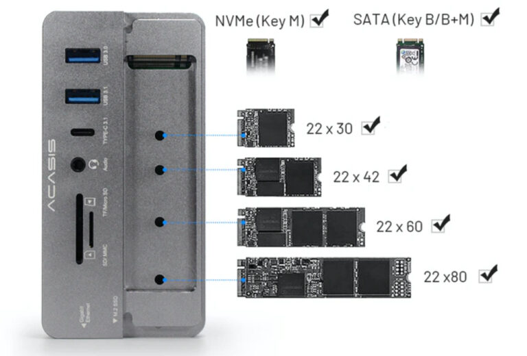ACASIS is a Swappable SSD Storage & 10-In-1 Hub – Now on Kickstarter ...