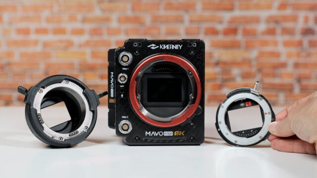 Kinefinity Flexible mount options PL (Left) E (Right)