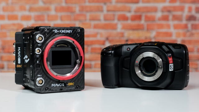 Size Comparison with BMPCC 4K