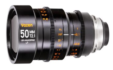 Vazen 50mm T2.1 1.8x Anamorphic Lens for EF/PL Large Format Sensors Announced