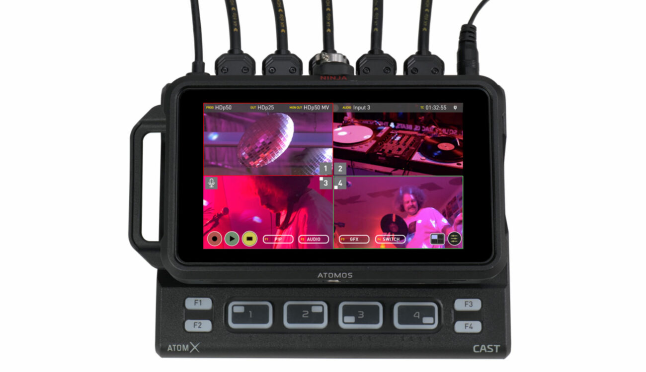 Live-streaming & Multicam Switching with the Atomos Ninja V - AtomX CAST Announced