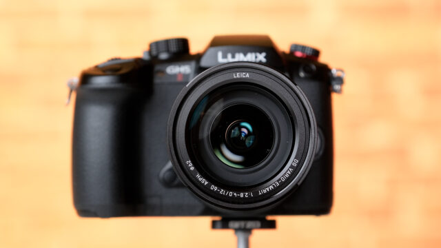 LUMIX GH5 II together with the Kit Lens