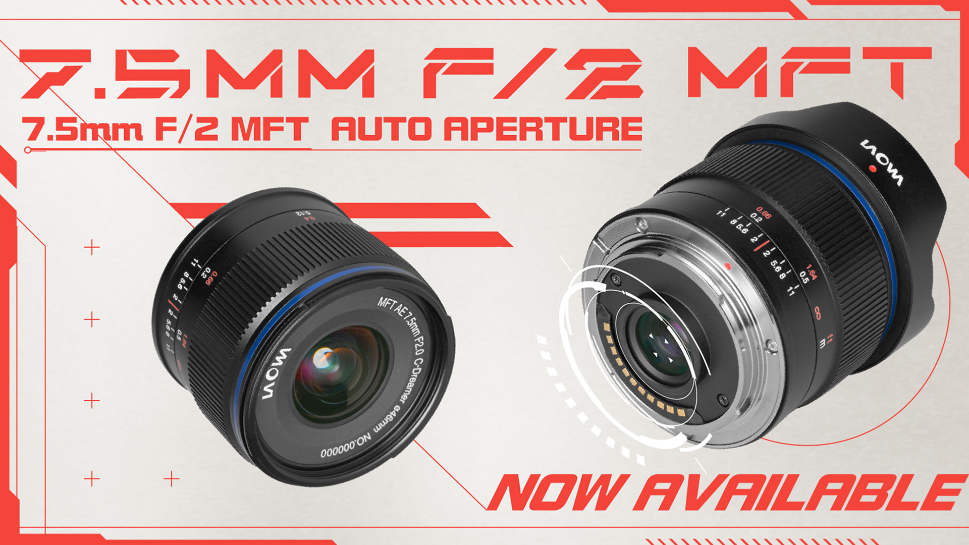 LAOWA 7.5mm F2 MFT