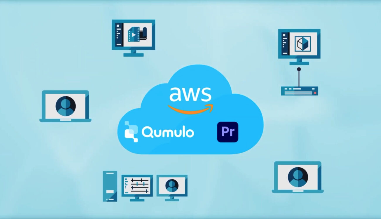 QumuloがStudio Q on AWS を発表 – クラウドで Premiere Pro を実行