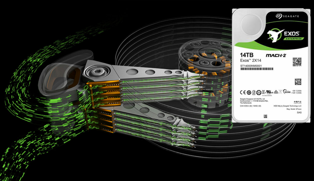 World's Fastest HDD Announced – Seagate MACH.2 Dual-Actuator Drive