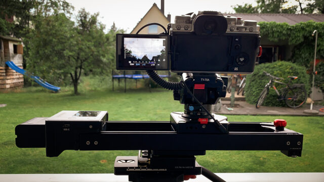 Timelapsing clouds.