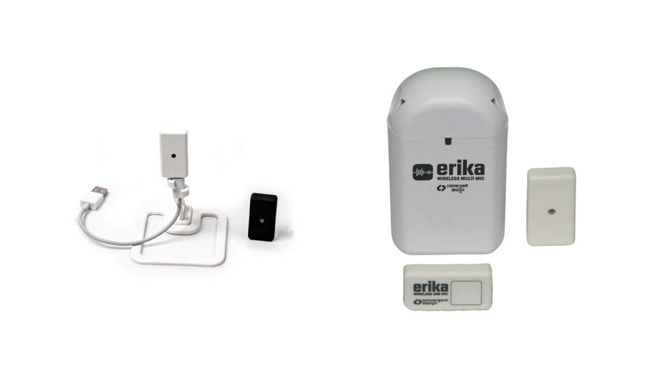 Convergent Design Erika – Wireless USB Microphone System Launched