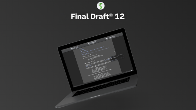 Final Draft 12 Screenwriting Software.