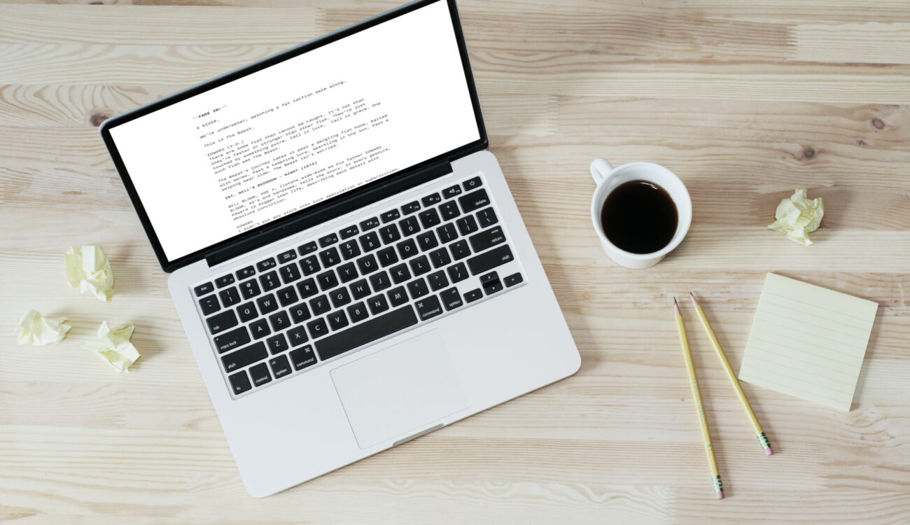 Software de escritura de guiones - cinco herramientas para comenzar a escribir para la pantalla grande