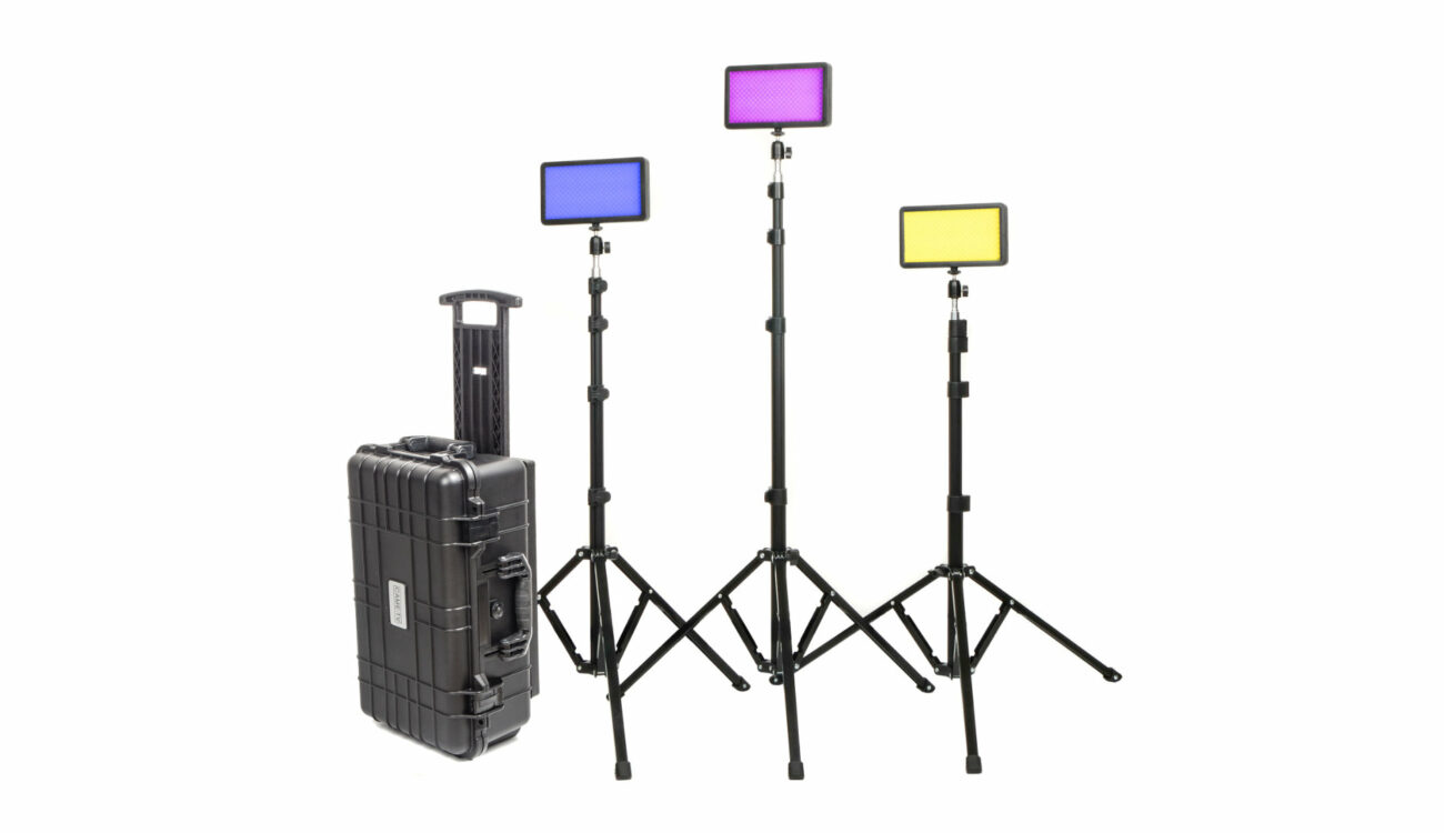 CAME-TV presenta el P-20R: un kit de viaje de luces LED RGBWW