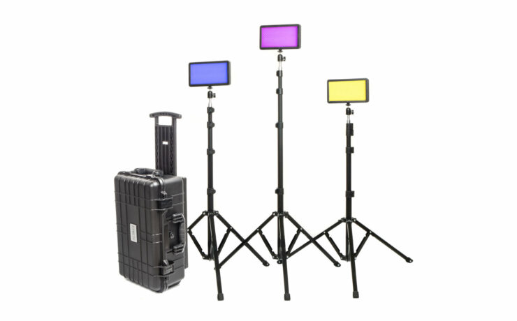 CAME-TV P-20R RGBWW Travel LED Light Kit Introduced