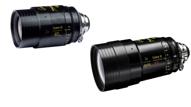Part of Cooke's anamorphic lens range, the 40mm and Matt's favorite 65mm Macro (Image credit: Cooke)