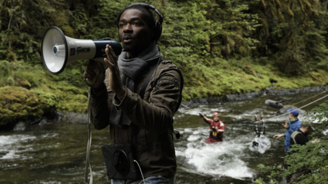 Actor/Director of The Water Man David Oyelowo. DoP Matthew J Lloyd