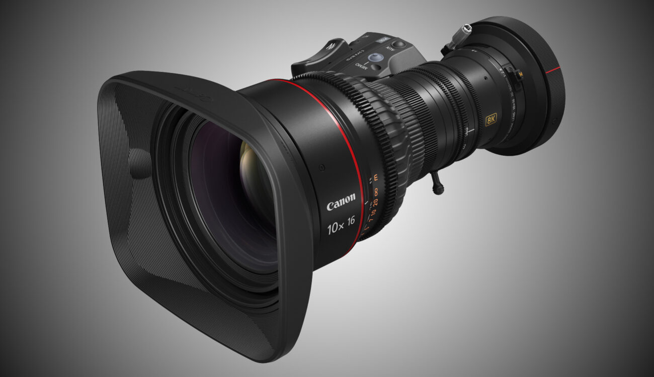 Canon 10x16 KAS S Zoom Lens Announced – Professional 8K Zoom Lens for Broadcast