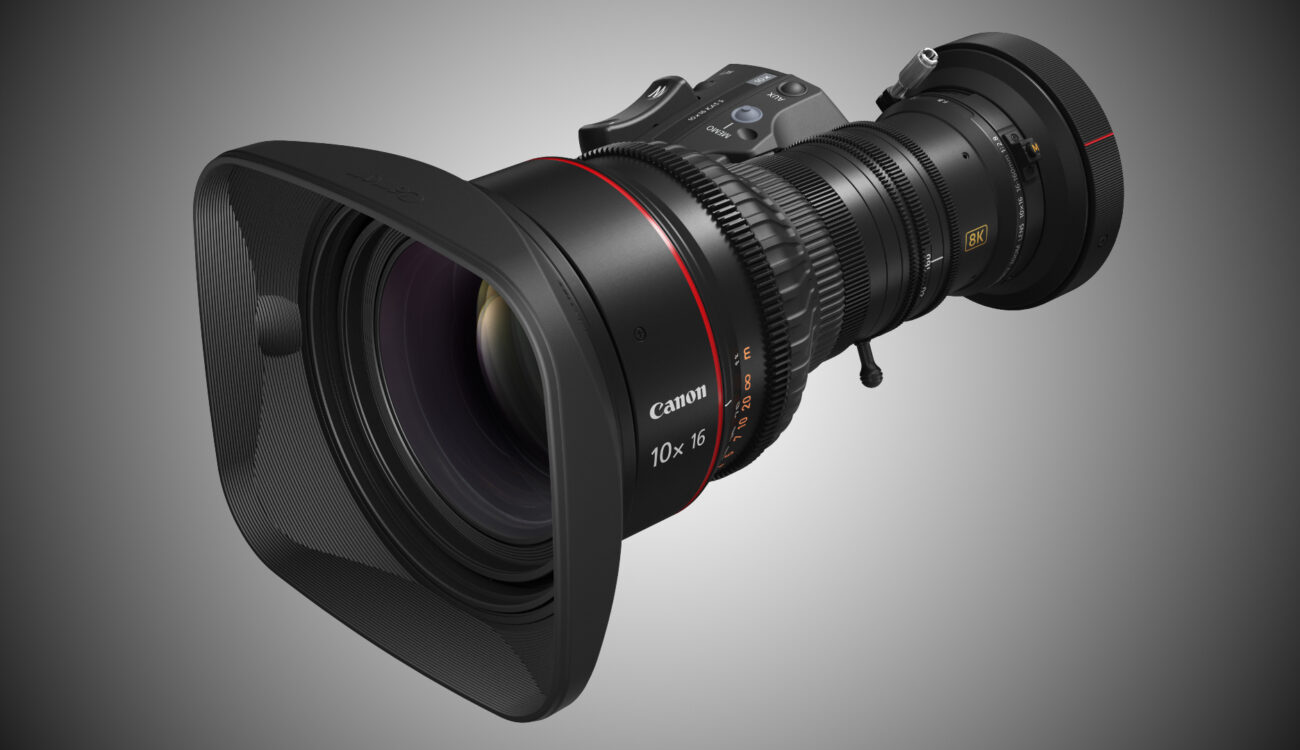 Anuncian el lente zoom Canon 10×16 KAS S - lente zoom profesional de 8K para la transmisión en vivo