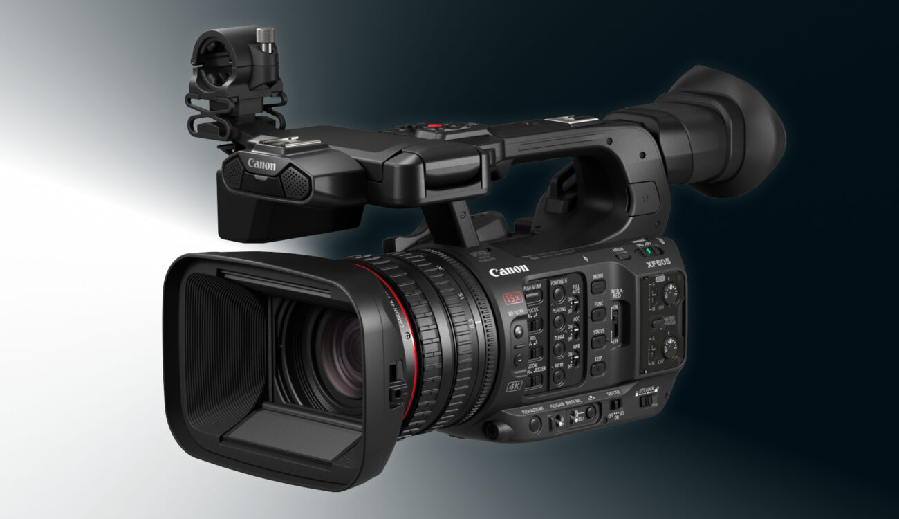 Canon XF605 Camcorder Announced – Impressive Specs for Solo Shooters