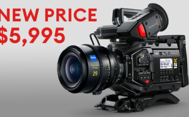 Blackmagic URSA Mini Pro 12K Price Reduction from $9,995 to $5,995