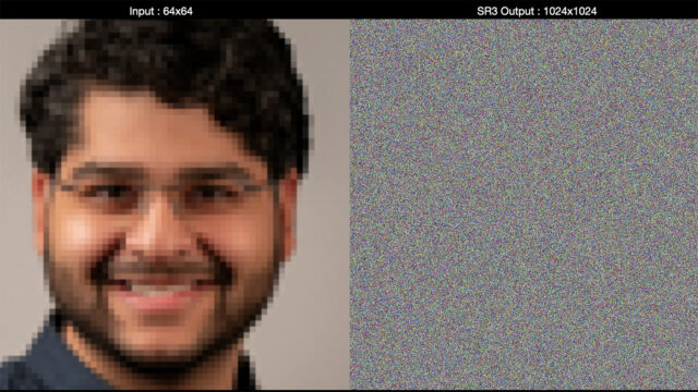 AI Photo Upscaling From Noise - Before