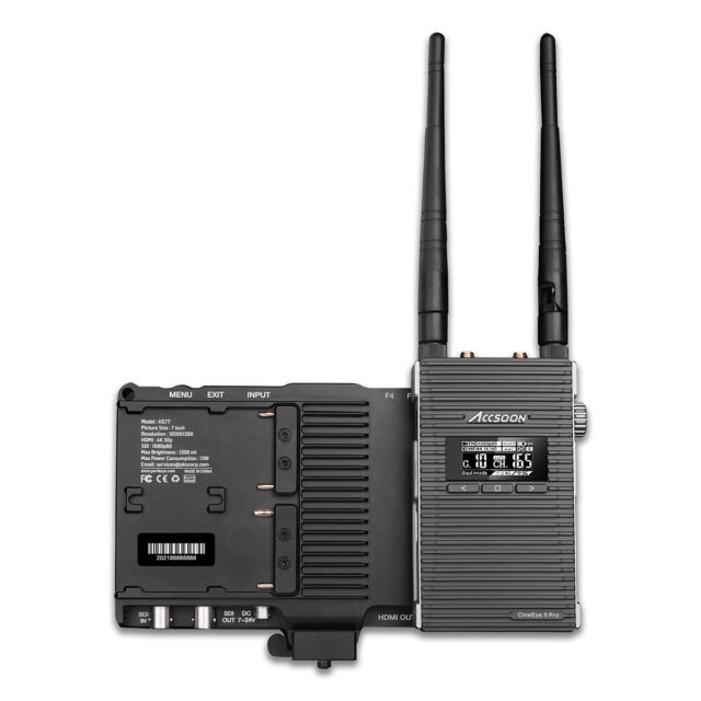 HS7T with wireless video transmission system
