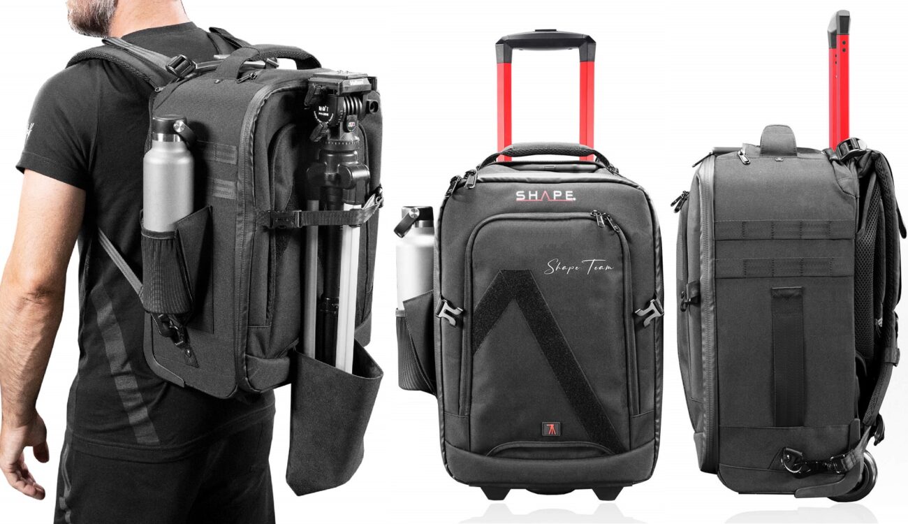 SHAPE Rolling Camera Backpack Announced