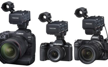 Anuncian el desarrollo del TASCAM CA-XLR2d - Adaptador XLR de audio para Canon, FUJIFILM y Nikon