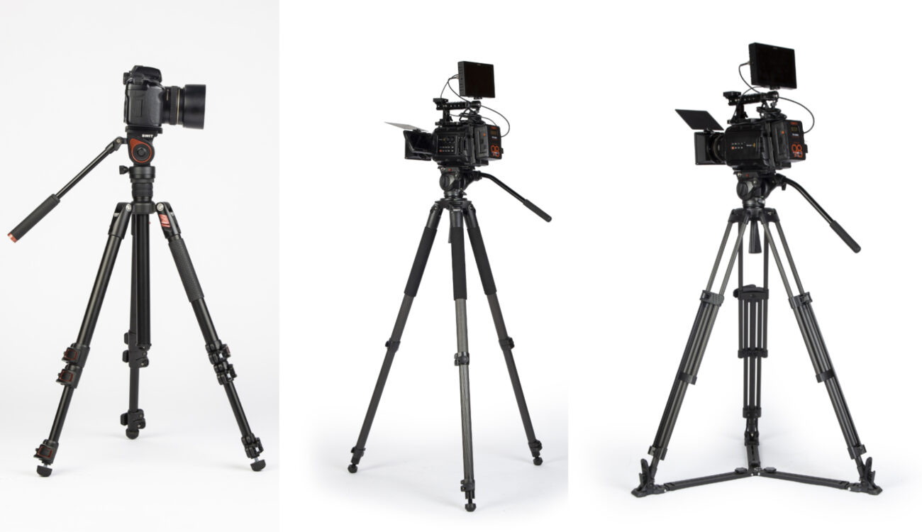 SWIT Launch a Complete Range of Tripods and Fluid Heads