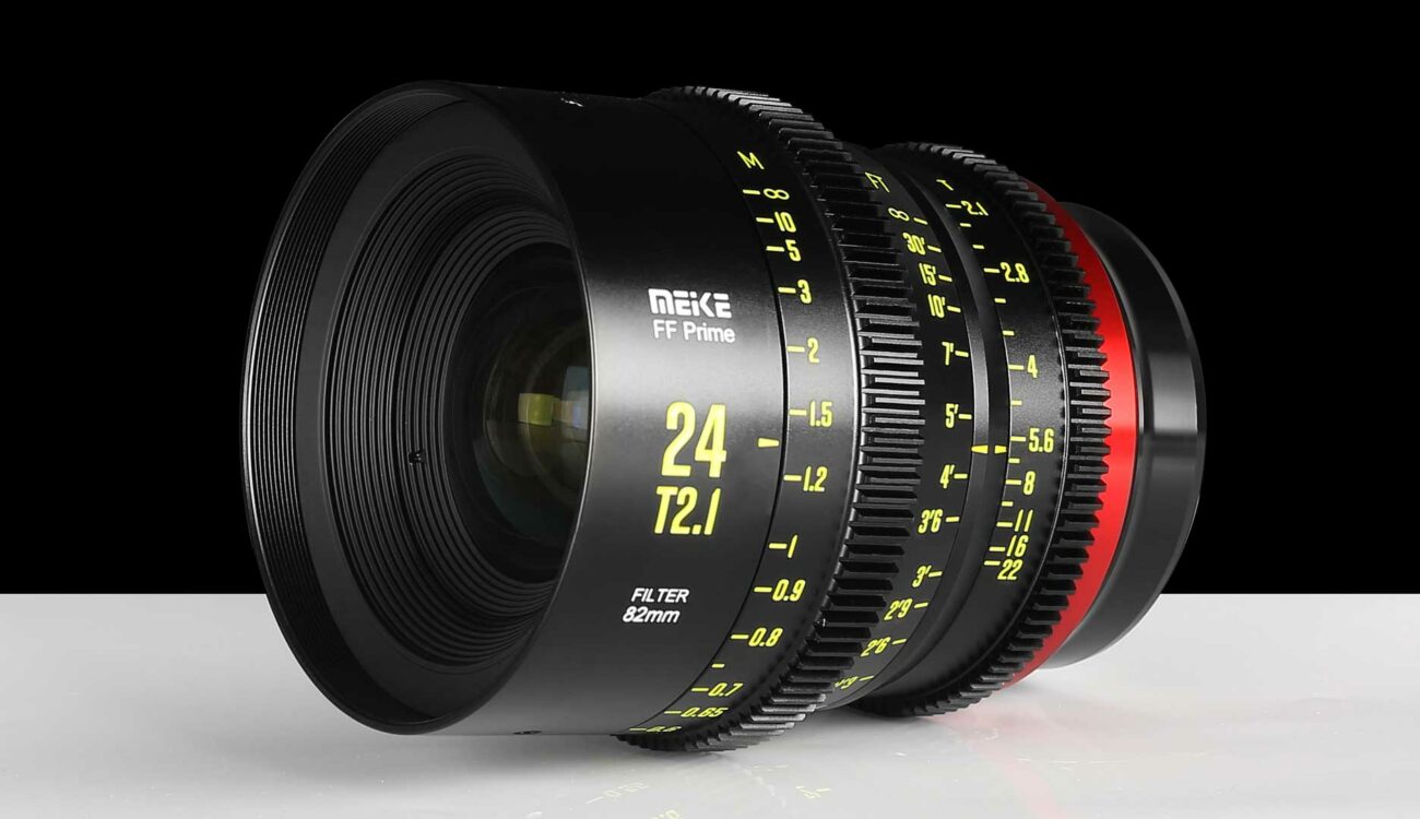 Anuncian el lente full-frame de cine Meike 24mm T2.1