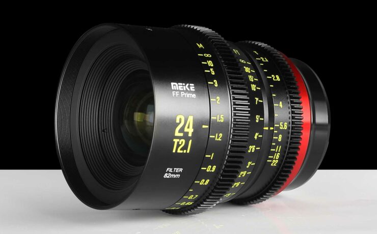 Anuncian el lente full-frame de cine Meike 24mm T2.1