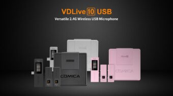Comica VDLive10 Wireless Microphone Announced - USB, Lightning, and 3.5mm Options