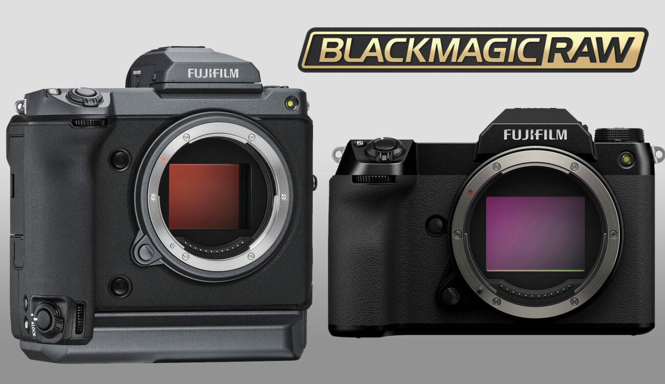 FUJIFILM GFX 100 and 100S get Blackmagic RAW Output