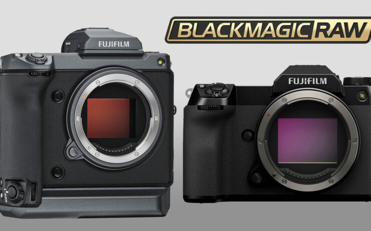 FUJIFILM GFX 100 and 100S get Blackmagic RAW Output
