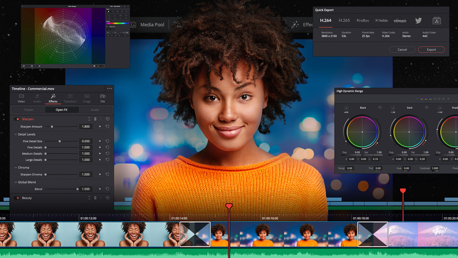 Actualización de DaVinci Resolve 17.3.1 - Ya está disponible