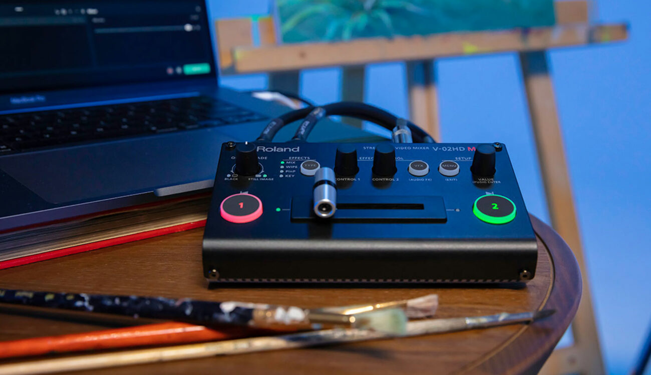 Roland V-02HD MK II Streaming Video Mixer Introduced