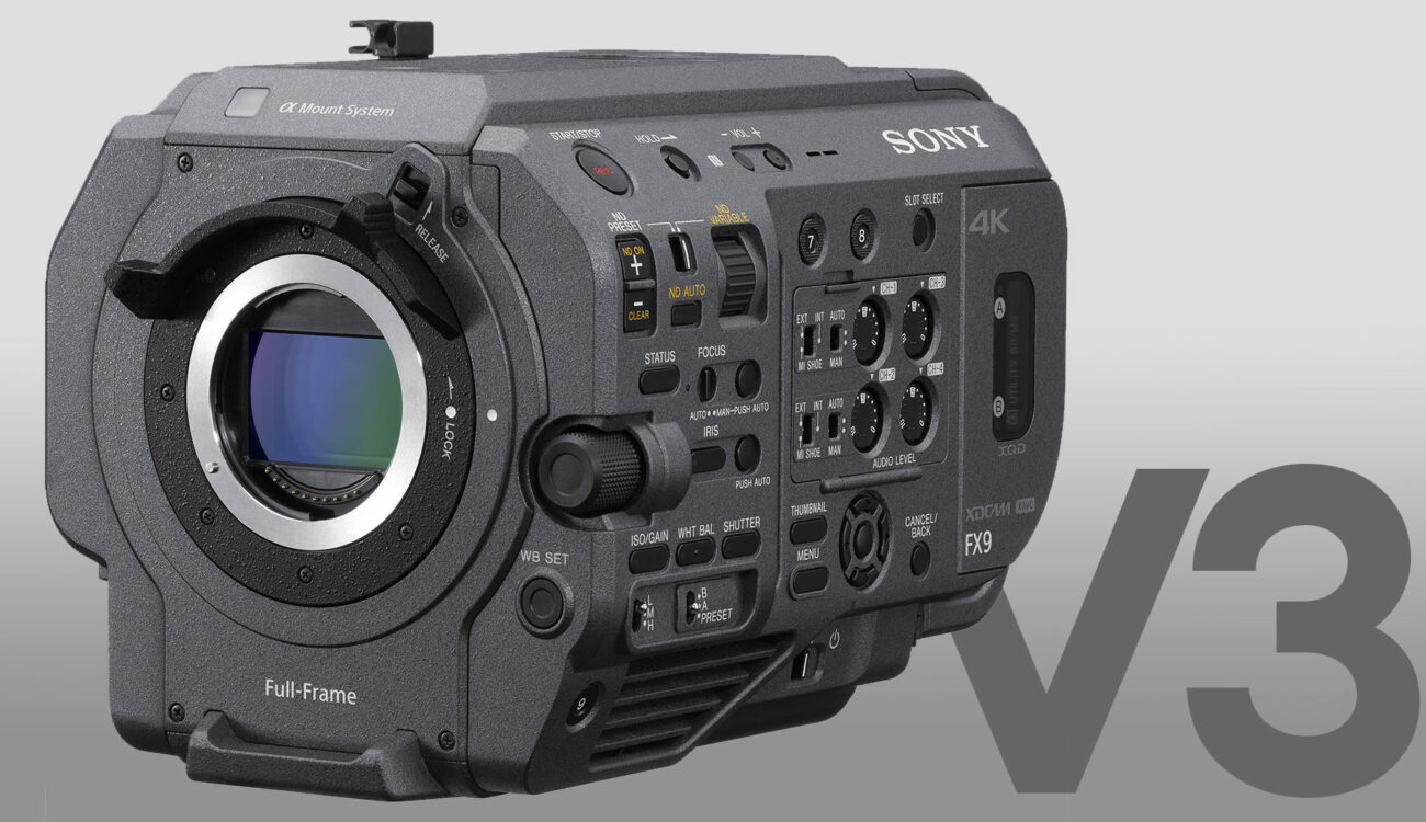 Sony FX9 - Additional Information about the Upcoming V3 Firmware Update