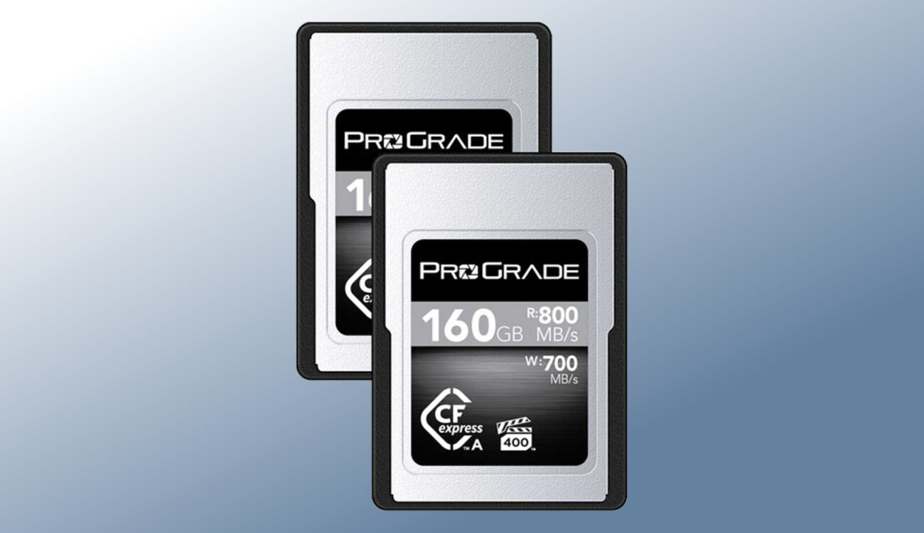 ProGradeがCFexpress Type A Cobaltメモリーカードを発表