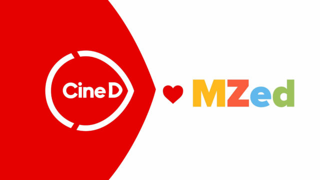 Announcement of CineD acquiring MZed, the online education platform